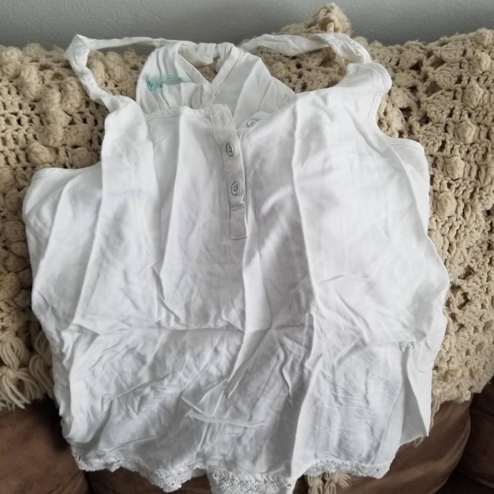 White tank top